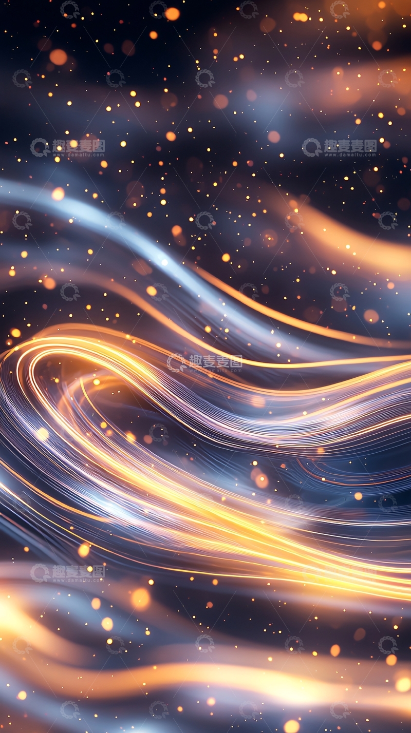 高清大图下载【趣麦麦图】金色光线高清图片