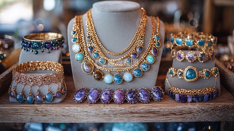 高清大图下载【趣麦麦图】珠宝首饰陈列