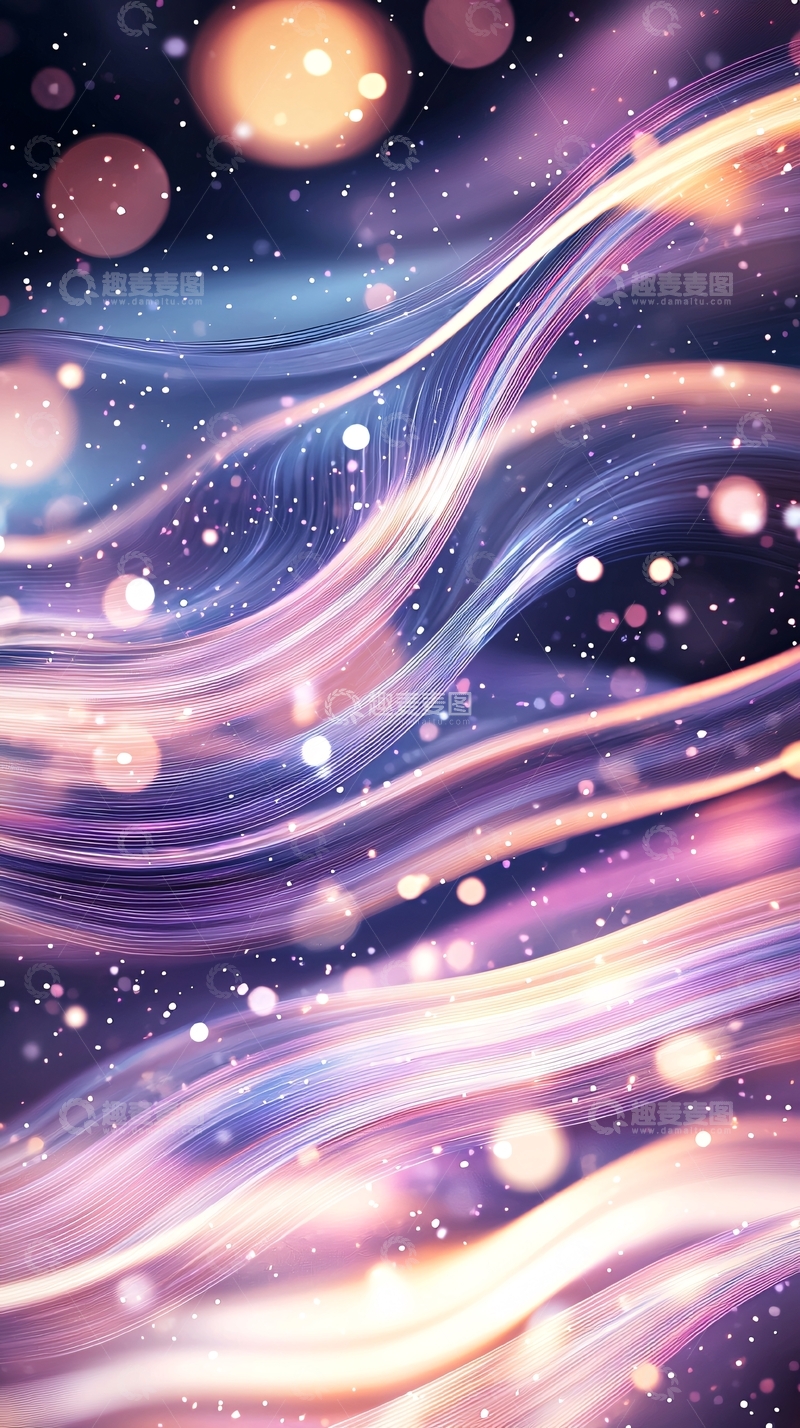 高清大图下载【趣麦麦图】梦幻光束高清图片