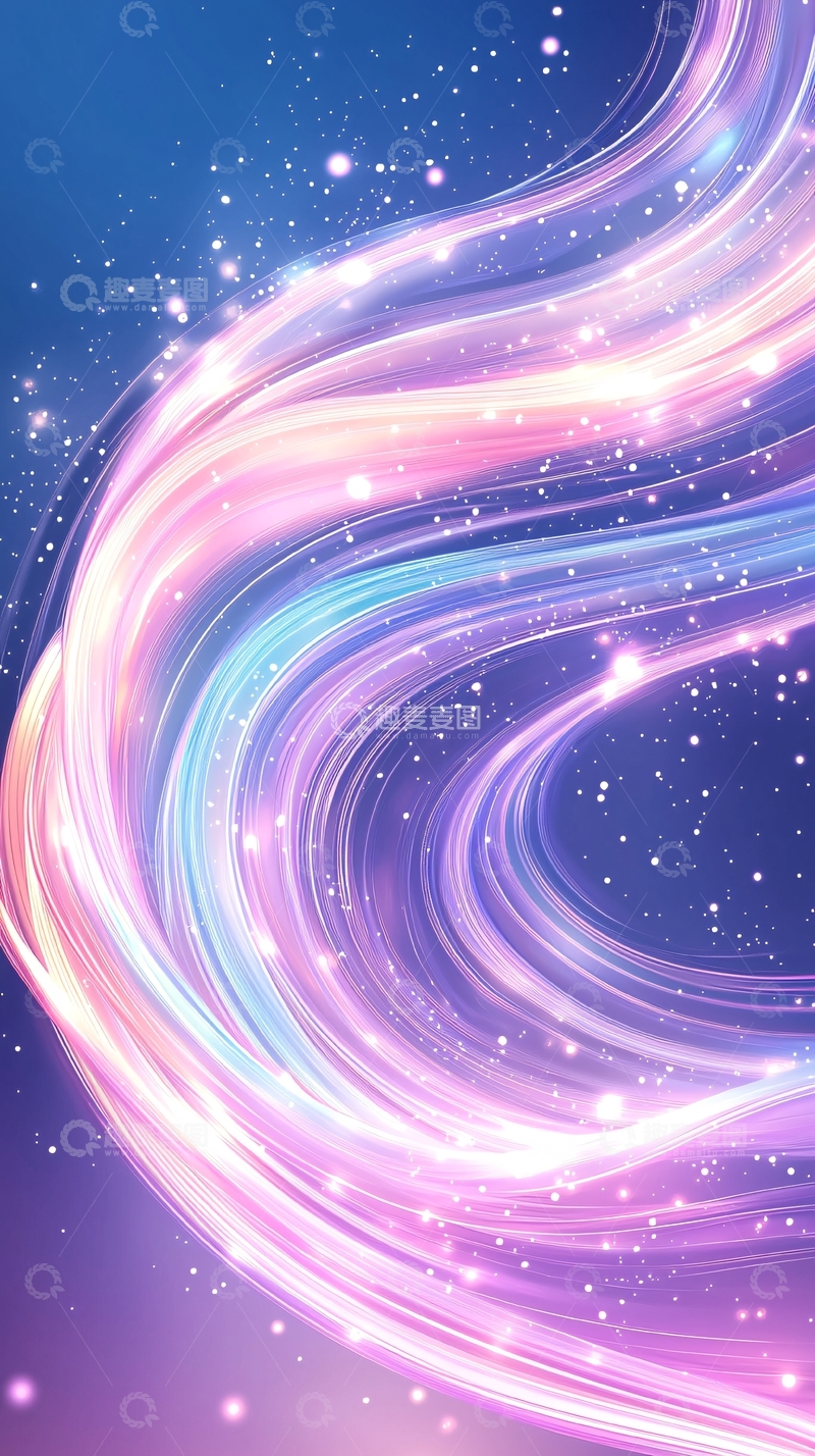 高清大图下载【趣麦麦图】梦幻光线高清图片