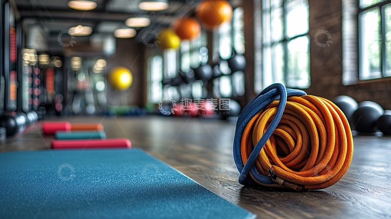高清大图下载【趣麦麦图】健身房器材高清图片