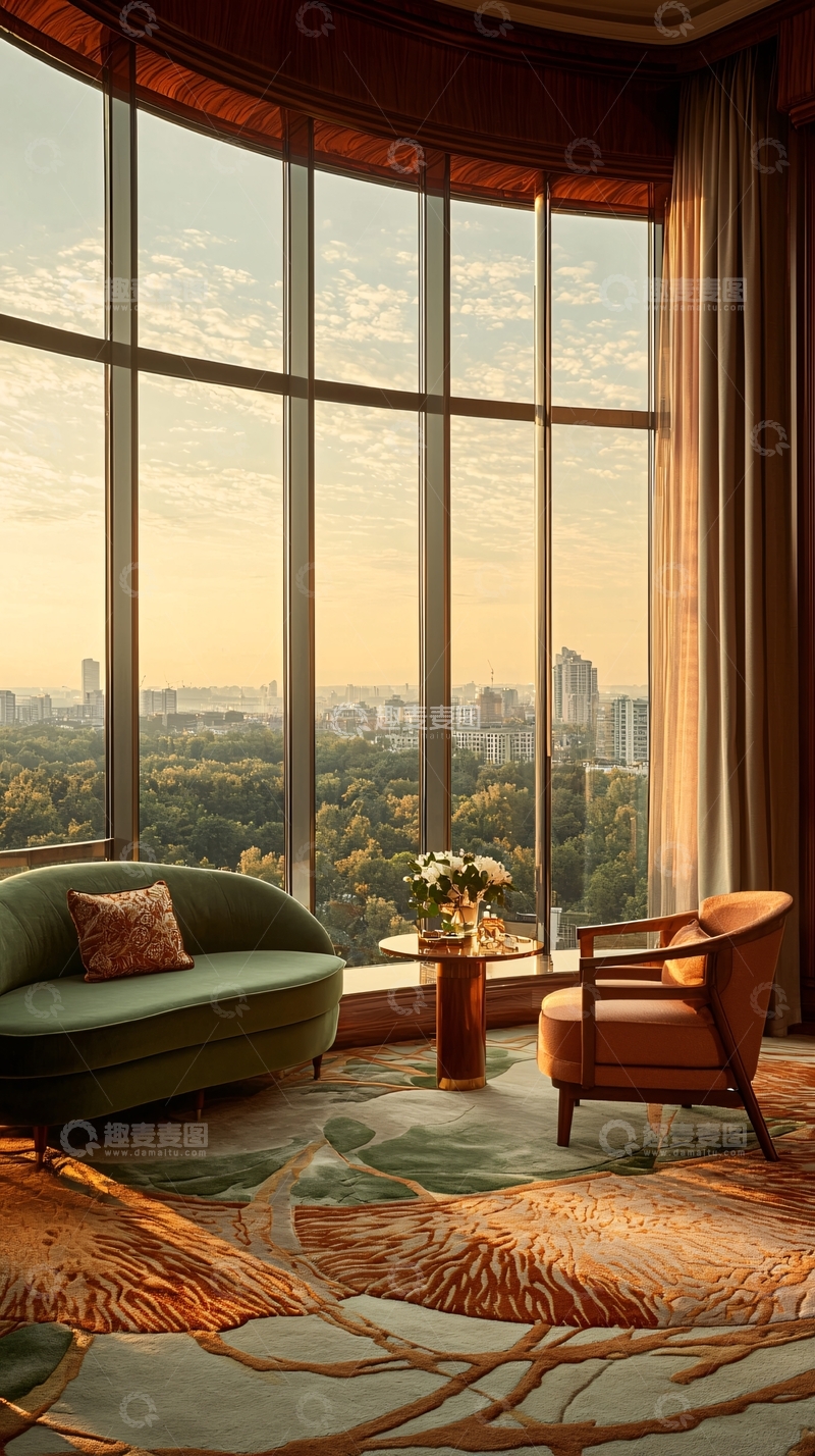 高清大图下载【趣麦麦图】室内豪华客厅