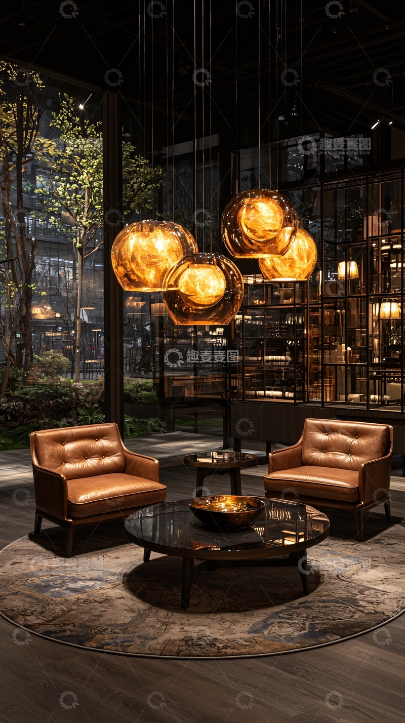 高清大图下载【趣麦麦图】奢华客厅高清图片