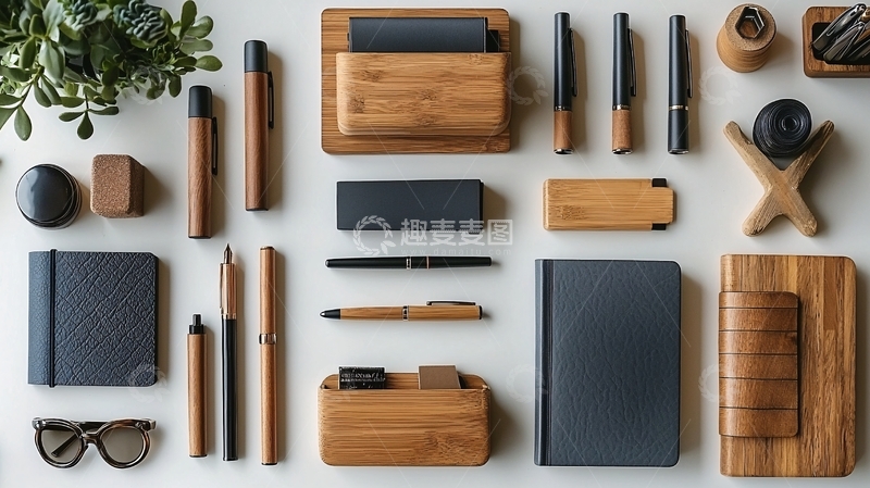 高清大图下载【趣麦麦图】办公桌面物品摆拍