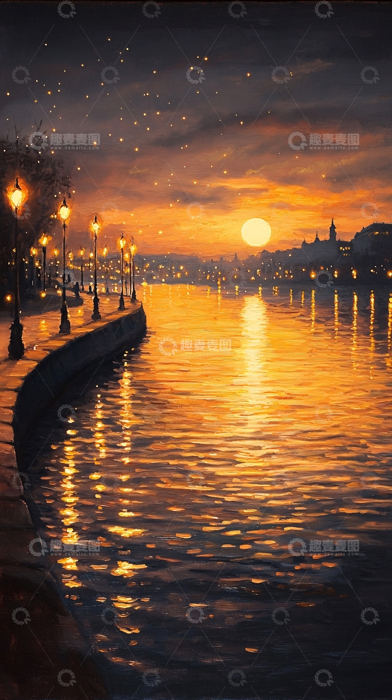 高清大图下载【趣麦麦图】城市夜景高清图片