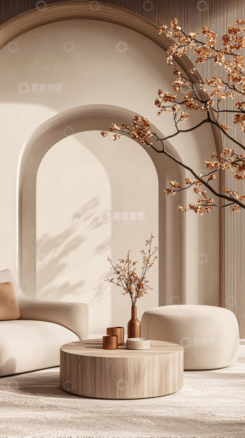 高清大图下载【趣麦麦图】米色系家居高清图片