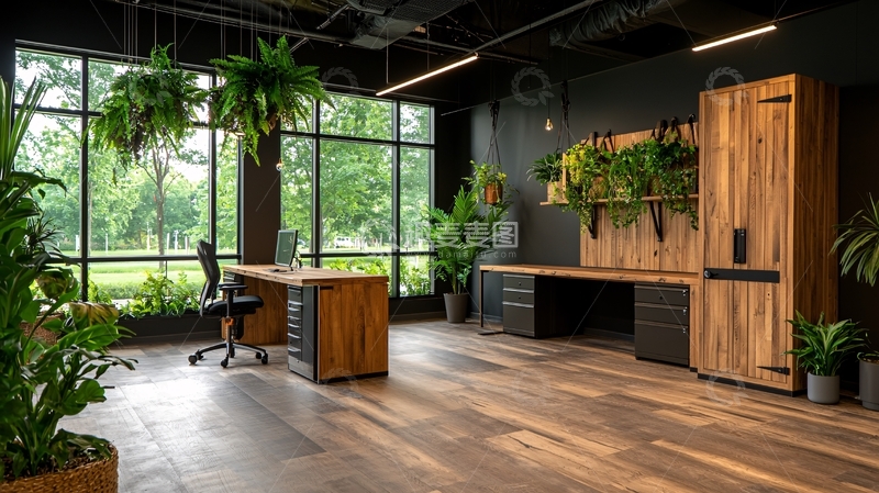 高清大图下载【趣麦麦图】办公室绿植高清图片