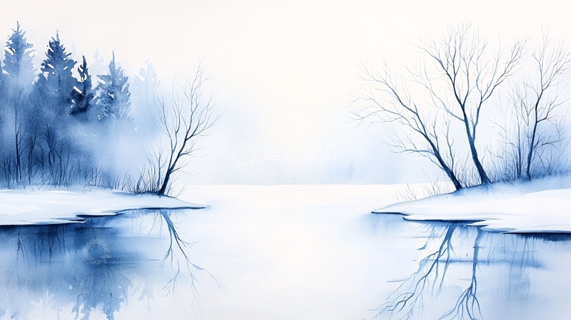 高清大图下载【趣麦麦图】水面平静高清图片