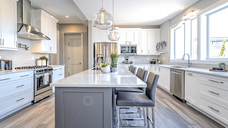 高清大图下载【趣麦麦图】现代简约厨房