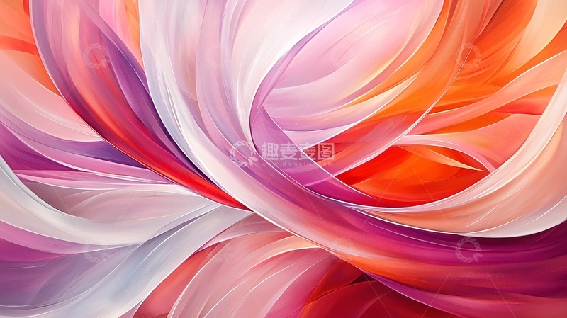 高清大图下载【趣麦麦图】抽象渐变色彩背景
