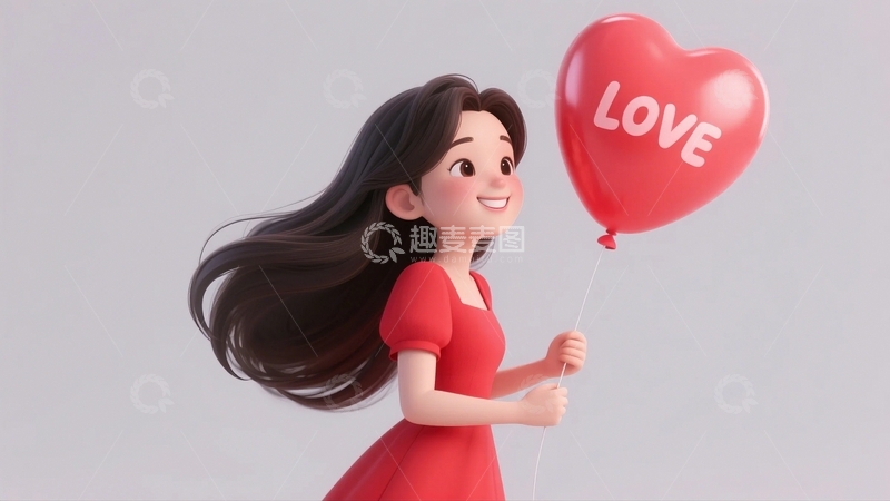 高清大图下载【趣麦麦图】情人节人物素材6