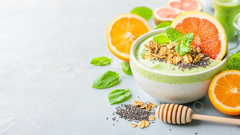 高清大图下载【趣麦麦图】健康早餐摆拍