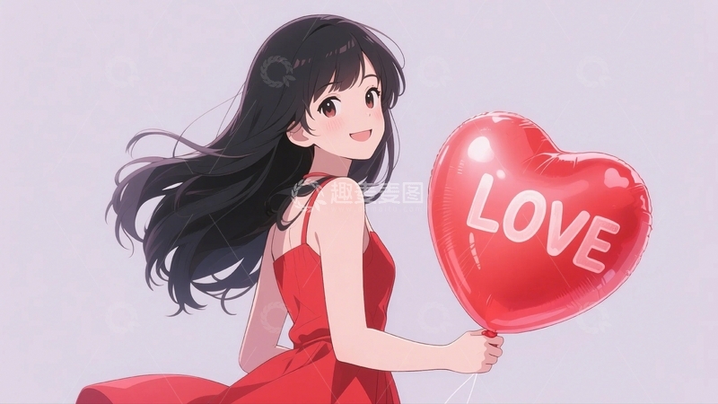 高清大图下载【趣麦麦图】情人节人物素材5