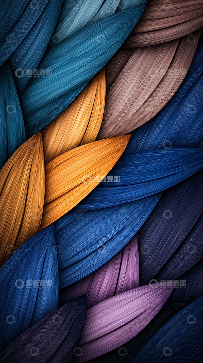 高清大图下载【趣麦麦图】编织纹理背景