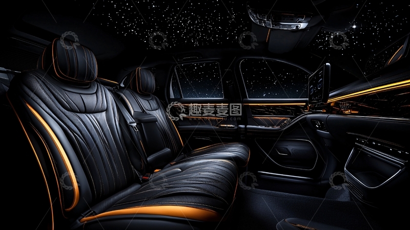 高清大图下载【趣麦麦图】豪华汽车内饰