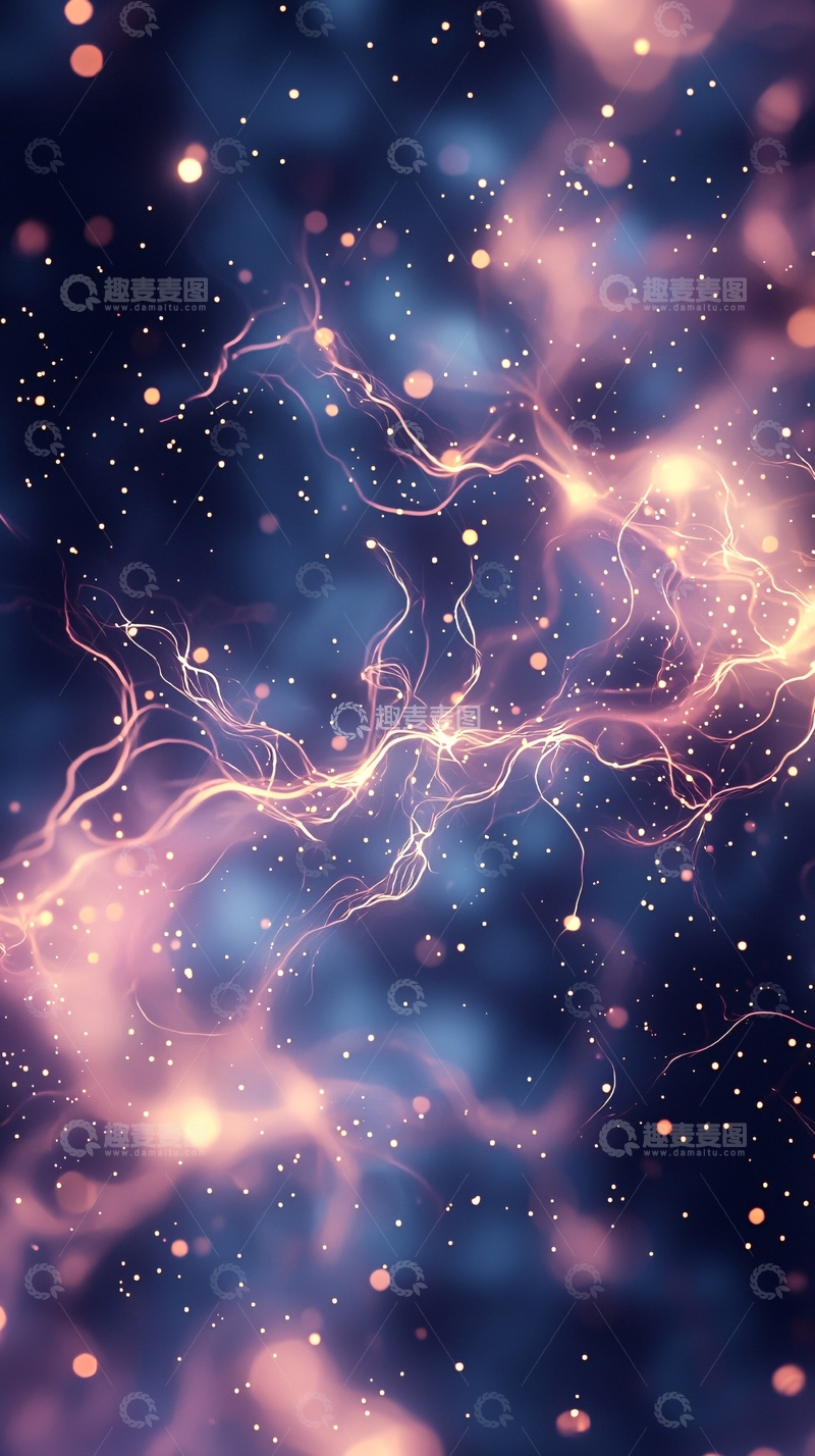 高清大图下载【趣麦麦图】绚丽星云闪烁光芒