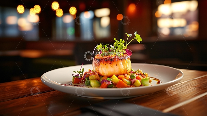 高清大图下载【趣麦麦图】精致美食摆盘