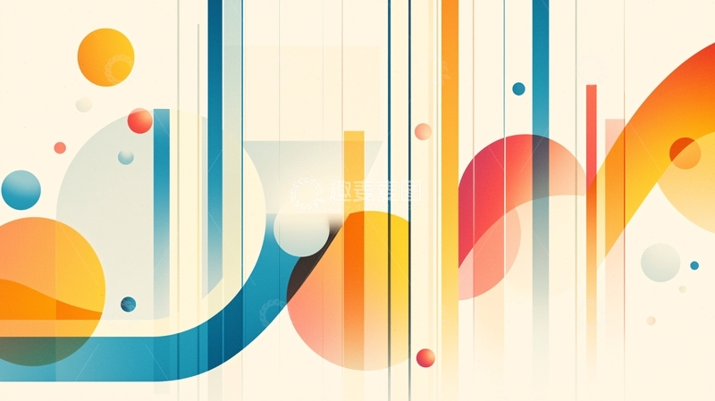 高清大图下载【趣麦麦图】抽象几何形状
