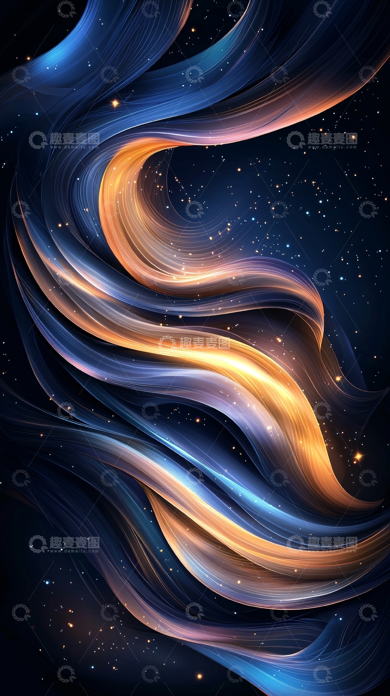 高清大图下载【趣麦麦图】流动的光与暗