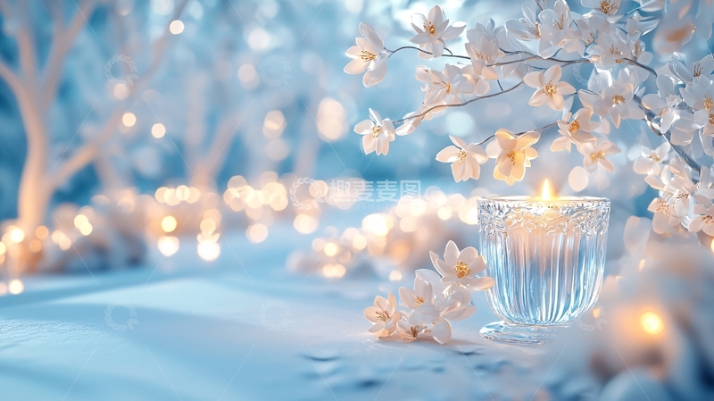 高清大图下载【趣麦麦图】梦幻冬日场景