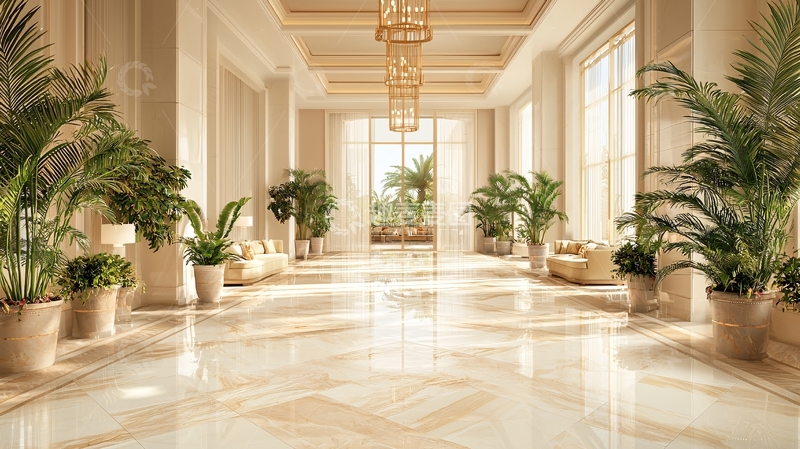 高清大图下载【趣麦麦图】豪华酒店走廊