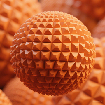 立体颗粒质感小球