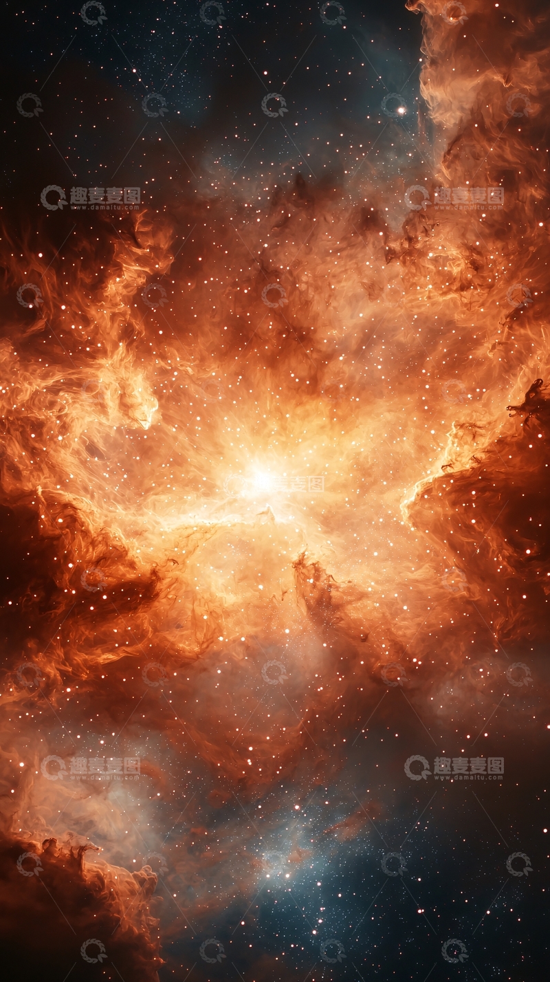 高清大图下载【趣麦麦图】壮丽星云高清图片