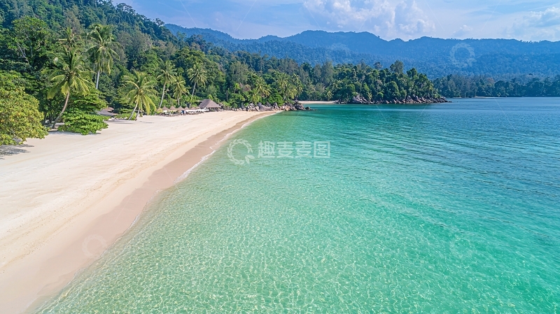 高清大图下载【趣麦麦图】热带海滩高清图片
