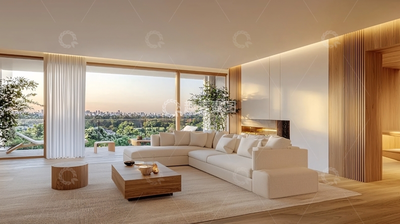 高清大图下载【趣麦麦图】现代简约客厅