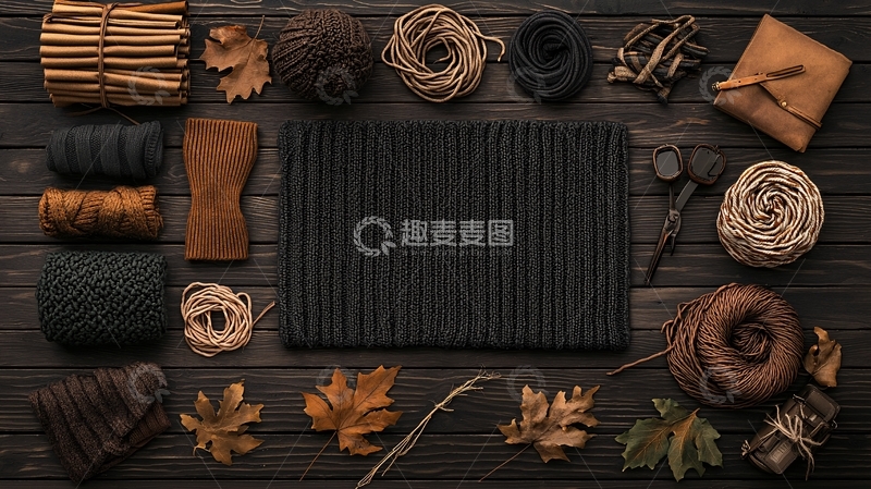 高清大图下载【趣麦麦图】精致的深色系静物摆拍