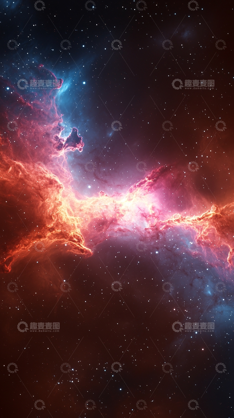 高清大图下载【趣麦麦图】璀璨星云高清图片