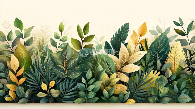 高清大图下载【趣麦麦图】茂盛的绿色植物