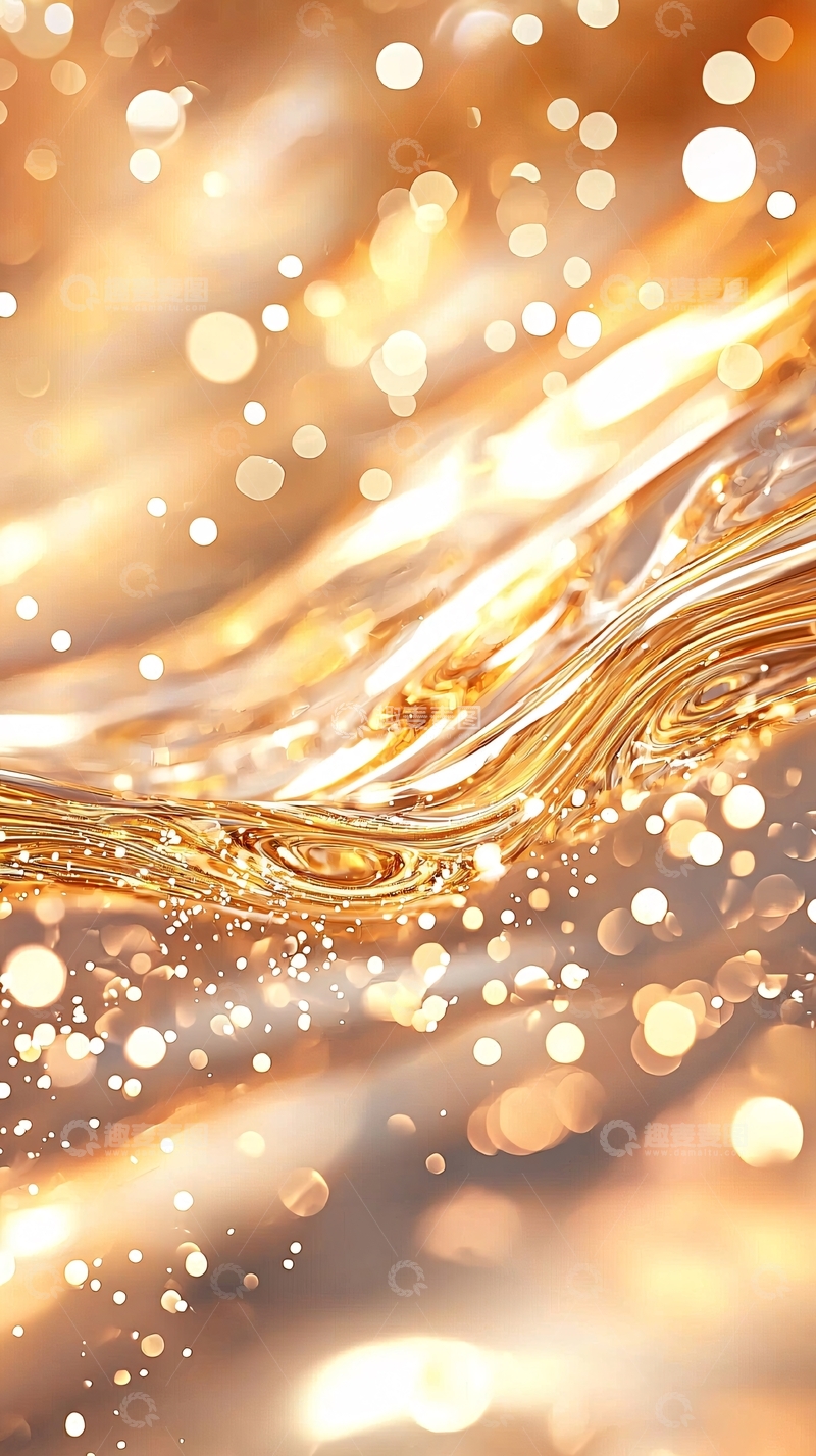 金色光泽抽象背景
