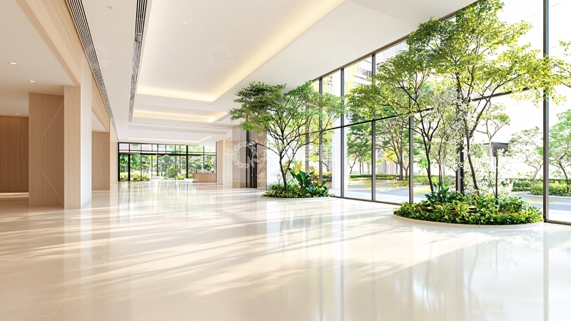 高清大图下载【趣麦麦图】明亮宽敞的现代室内空间