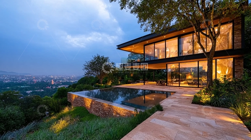 高清大图下载【趣麦麦图】现代豪华住宅