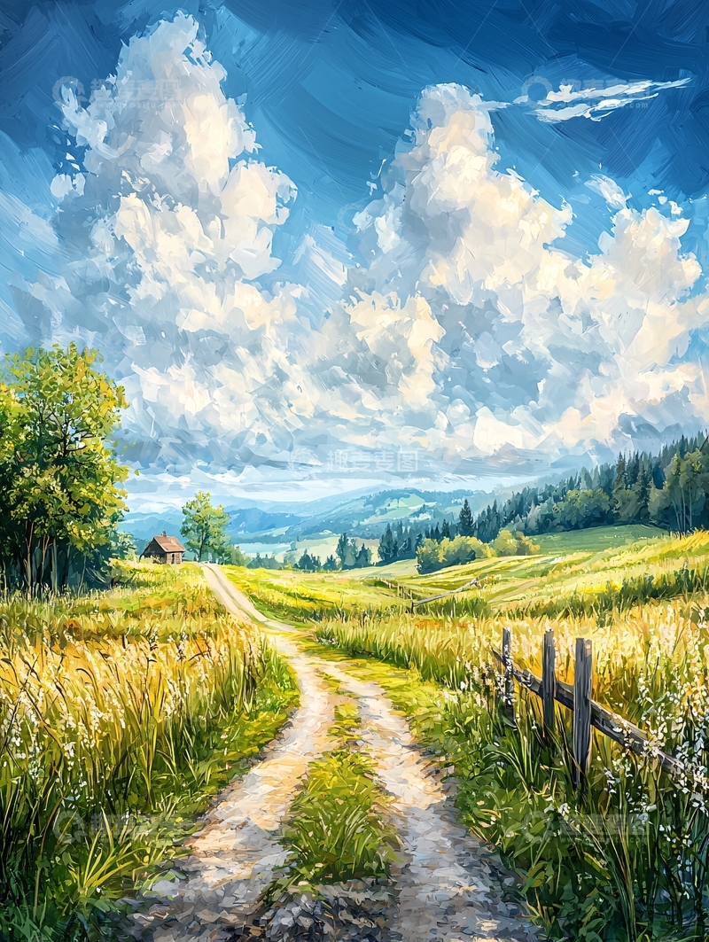 高清大图下载【趣麦麦图】田园风光高清图片