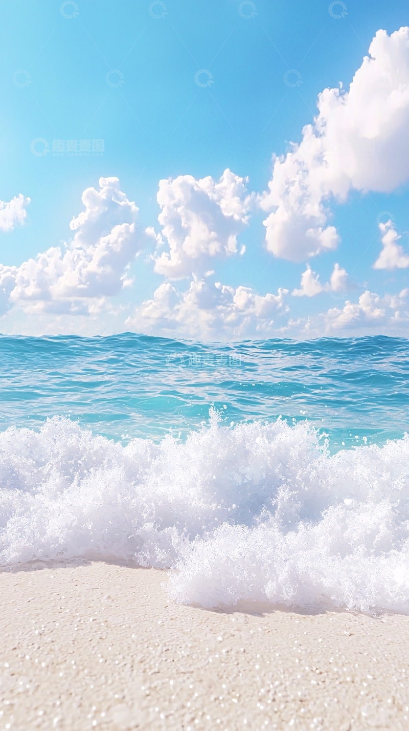 高清大图下载【趣麦麦图】海滩高清图片
