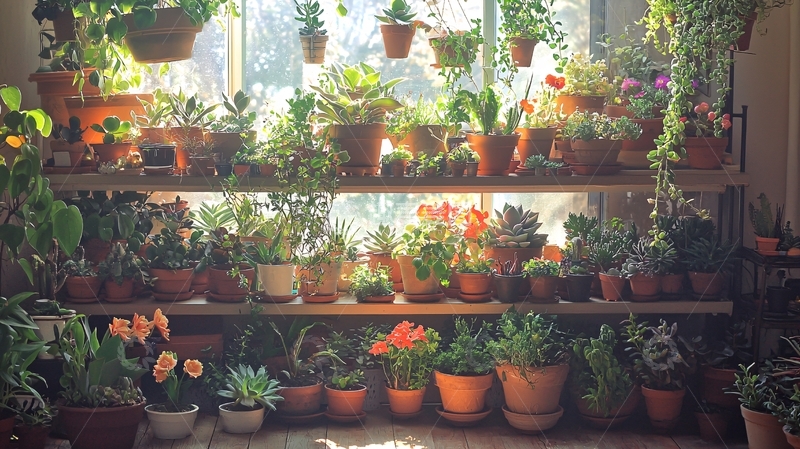 高清大图下载【趣麦麦图】室内植物盆栽