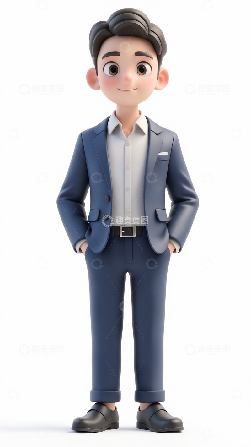 职场男孩IP形象
