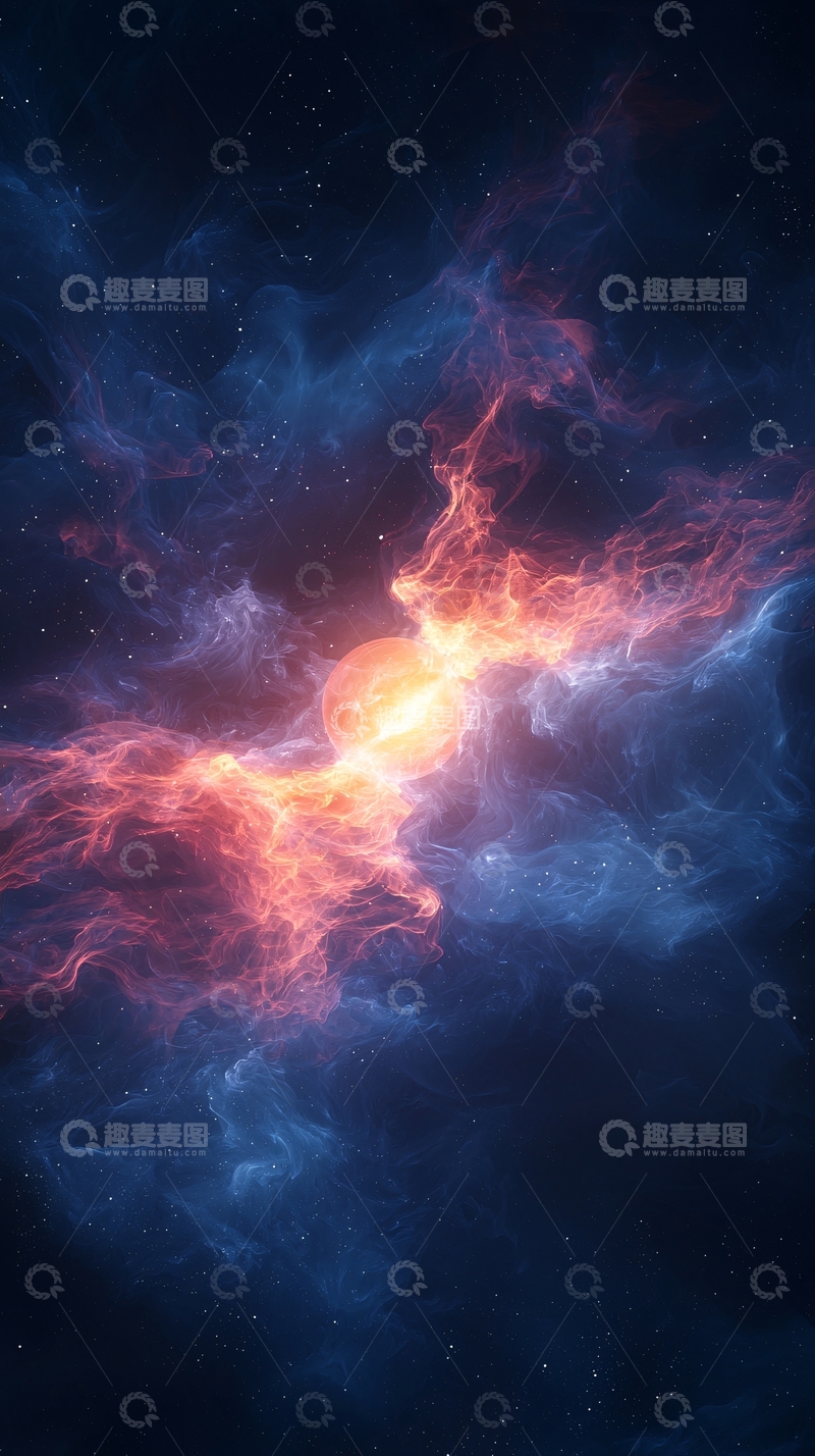 高清大图下载【趣麦麦图】星云宇宙背景
