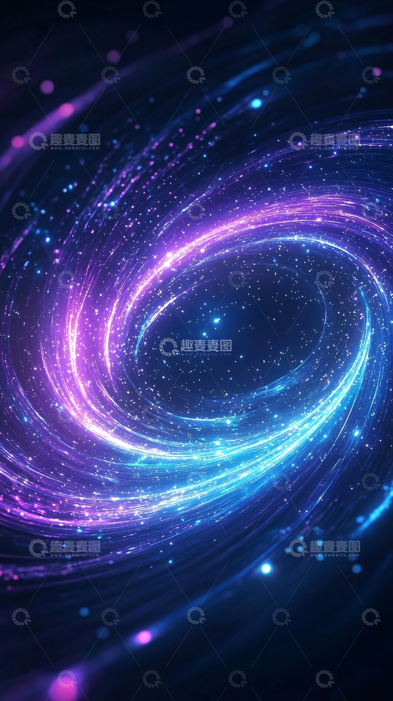 高清大图下载【趣麦麦图】星云漩涡般的宇宙