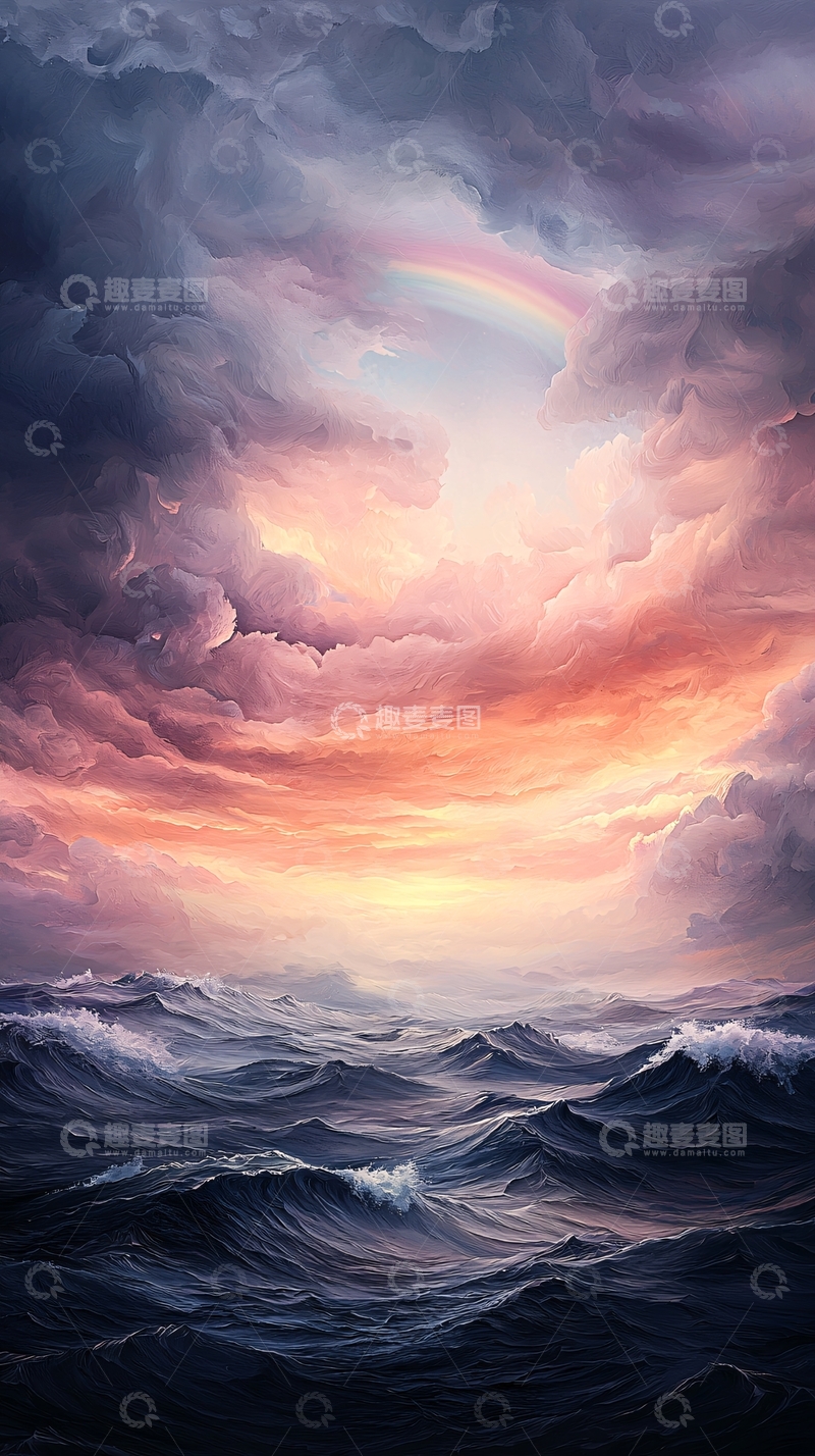 高清大图下载【趣麦麦图】暴风雨前的宁静