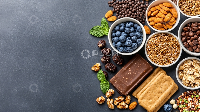 高清大图下载【趣麦麦图】健康零食高清图片