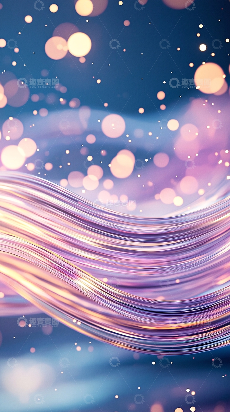 高清大图下载【趣麦麦图】紫色光线高清图片