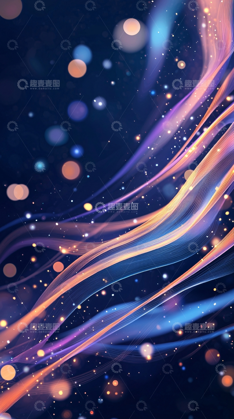 高清大图下载【趣麦麦图】梦幻光影高清图片