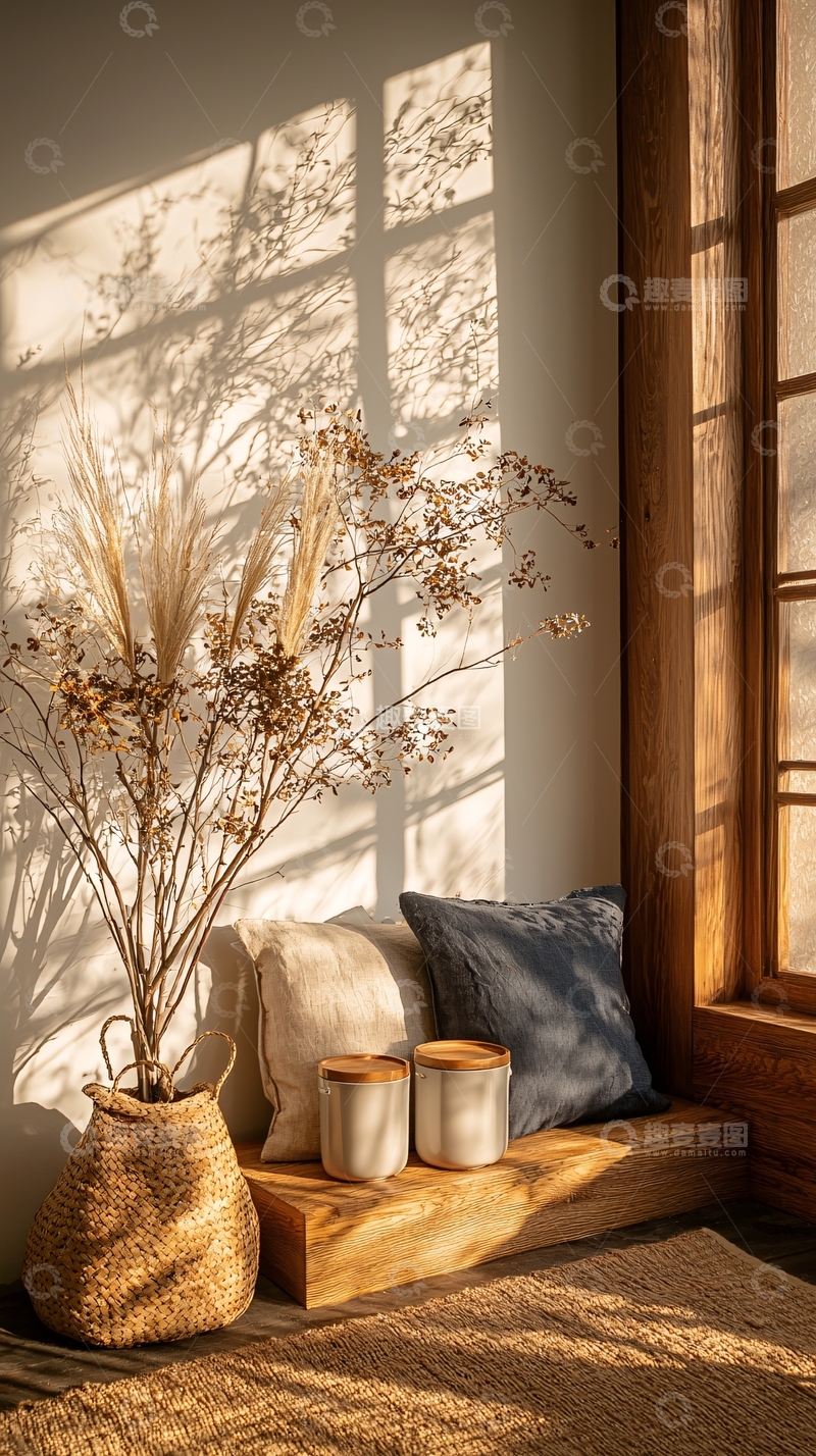 高清大图下载【趣麦麦图】阳光洒在角落的静谧