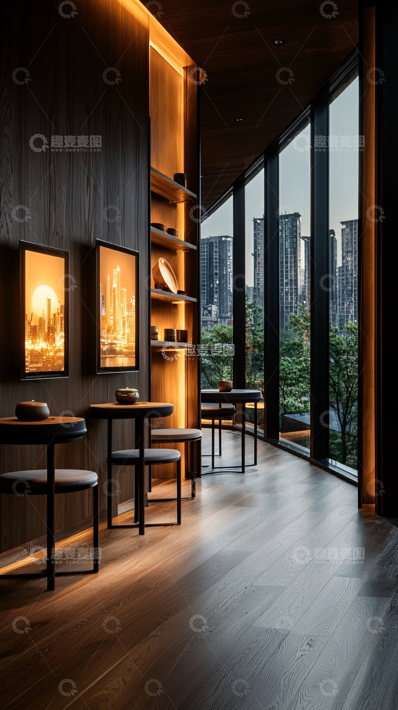 高清大图下载【趣麦麦图】现代风格休息区