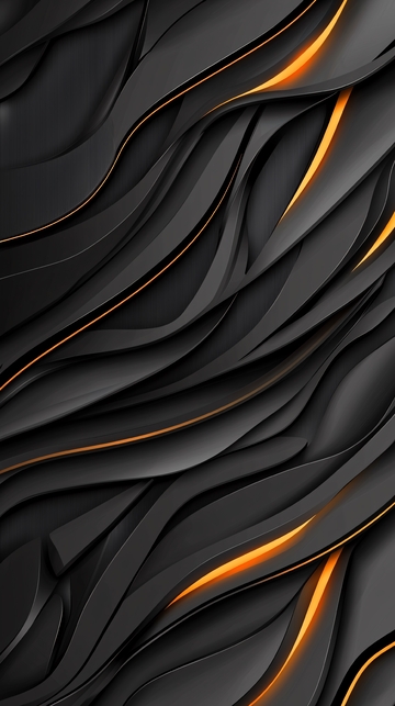 黑色抽象曲线背景