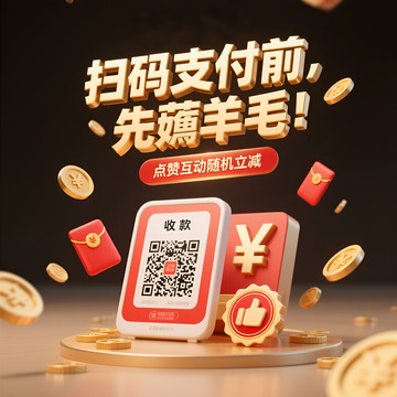 扫码支付薅羊毛