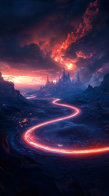 未来城市夜景88